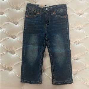 Kid's Baby Levi's 511 Slim Fit Denim Jeans Stretch 24M Distressed